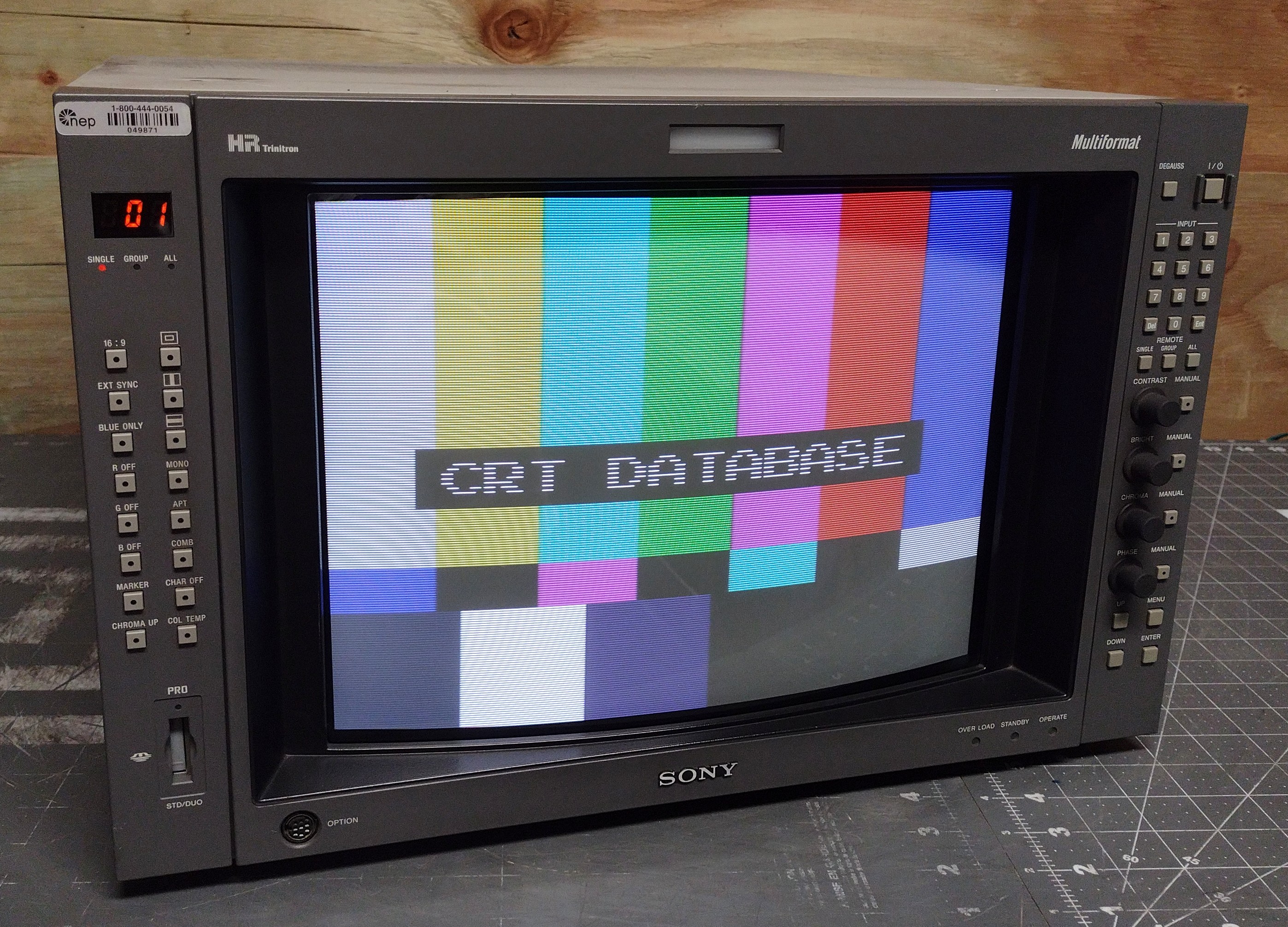 Sony BVM-A14F5U | CRT Database